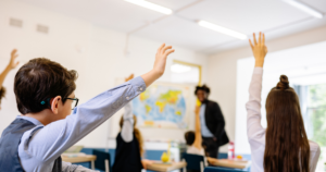 students in the classroom